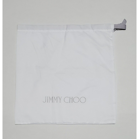 JIMMY CHOO Dust Storage Bag 13.75" x 13.75" White - Picture 1 of 6